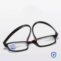HD anti-blue light anti-fatigue reading glasses for men and women fashion ultra-light portable reading glasses for the elderly. 