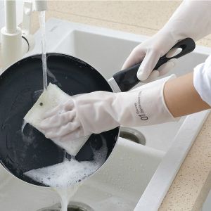 Bao Tay Rửa Chén Cao Su Siêu Dai Size L M