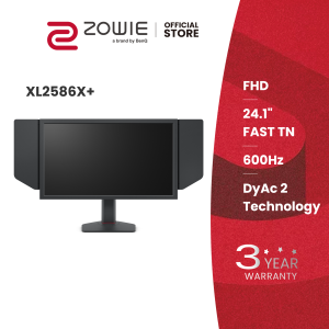 ZOWIE XL2586X+ New Fast TN 600Hz DyAc 2 Gaming Monitor for Esports