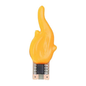 3v Led Flame Light 0.5w Leds 1800k Cob Chip Filament Welding Strip Flameless Diy Candle Realistic Flickering Fire Wick For/diy Lamp Decoration Bulb Flash Candles Edison Accessories