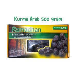 RAMADHAN Kurma Arab Korma Mesir 500g | UEA Arab Dates Egypt Dates Oleh Oleh Haji & Umroh Murah