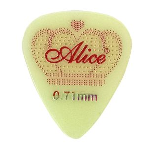 3Pcs Alice AWR-AFL Fluorescent Celluloid Pick Gitar