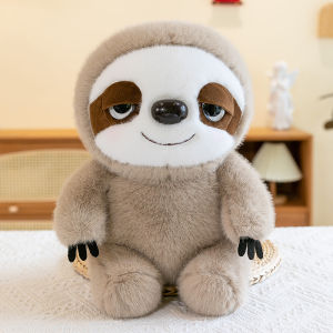 Hot-Selling Cute Lightning Sloth Plush Toy Realistic Animal Doll Girl Sleeping Pillow Gift