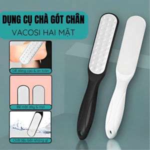Cây chà gót chân dụng cụ chà gót chân chà gót chân tẩy da chết 2 mặt đa năng mịn da - LT Grocery