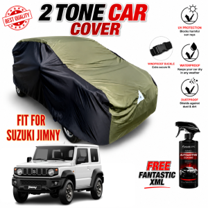 2 Tone Car Cover for Suzuki Jimny - UV Protection Windproof Buckle Waterproof Dustproof Fantastic XML
