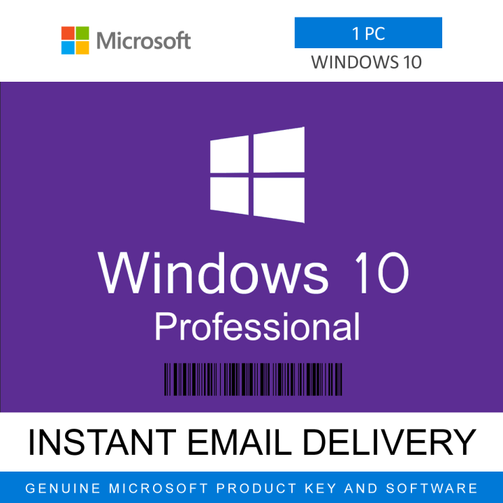 Microsoft Windows 10 Pro License Key | Lazada PH