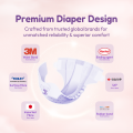 Pilloo Baby Diaper Newborn Tape | Ultra-Soft | Ultra-Thin | Egypt Calendula Extract | Dry-Fitt Technology | 3D Pearl Surface | Seamless Waistband |. 