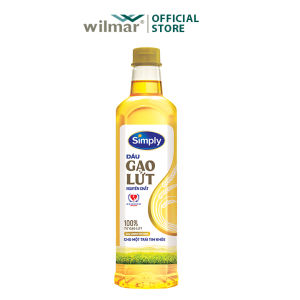 Dầu Ăn Simply Gạo Lứt 1L