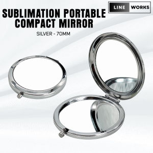 Printleaf Sublimation Portable Compact Mirror Circle