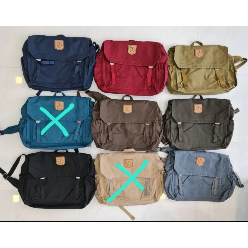 100 ORIGINAL Fjallraven Foldsack No2 Lap 15in Cross bag Lazada