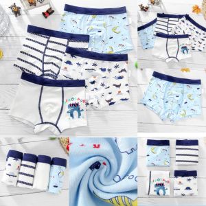 กางเกงในเด็กชาย กางเกงในขาสั้นเด็กแพค 4 ตัว เนื้อผ้านิ่มสวมใส่สบายมาก