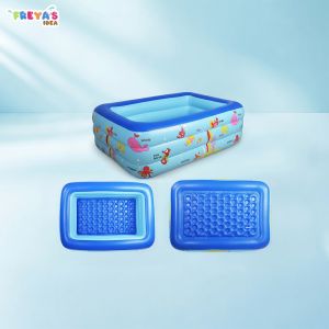 FR-M327 Mainan Anak Kolam Renang Karet Ocean Dasar Gelembung / Kolam Renang Keluarga Baby Bathtub Kolam Mandi Bayi Swimming Pool