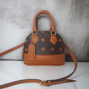 Tas Selempang Wanita Alma Mini Import Top Handle Bag Terbaru 2 Resleting Premium Korean Style