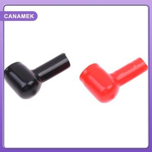 【CANAMEK】 1Pair Car Motorcycles Battery Negative Positive Terminal Cover Cap Boat Insulating Protector Replacement Batteries