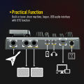 Sonicake Matribox 140ในตัวกีต้าร์/เบส/อะคูสติกหลายเอฟเฟกต์โปรเซสเซอร์ที่มีลูปเปอร์แป้นเหยียบแบบจำลอง QME-50แอมป์. 