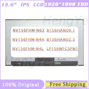 15.6" FHD IPS Laptop LCD Screen Panel NV156FHM-N63 V8.0 NV156FHM-N4H B156HAN09.1 FHD 1920*1080 30pins eDP 60HZ