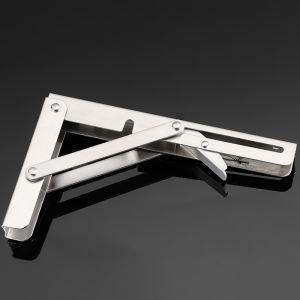 [Inox 1 Đôi Chữ K] Giá Đỡ Bản Lề Gập Thông Minh Ke Đỡ Gập Chịu Lực 60kg Ke Góc Gập Giá Đỡ Thông Minh inox không rỉ