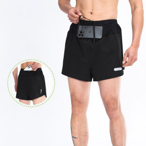 KAMB 5 kantong Celana olahraga pria 2 in 1