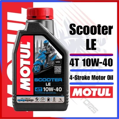 MOTUL SCOOTER LE 4T 10W-40 4-STROKE MOTOR OIL (1L)
