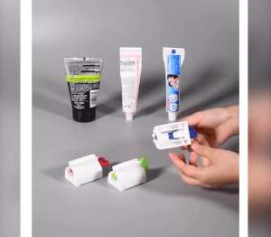 🔥Ready Stock🔥 Multifunction Toothpaste Squeezer Stand Portable Rotatable Facial Wash Squeezer Dispenser 挤牙膏器 牙膏挤压器