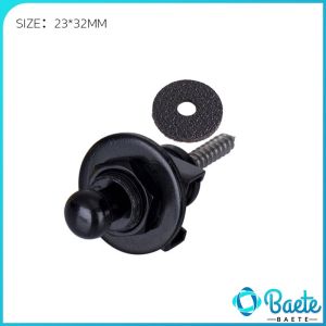 Baete Guitar Strap Lock Buttons Quick Release Strap Locks Retainer System for ElectricBassAcoustic