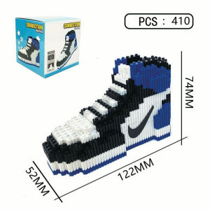 PAIFU Mini Building Blocks Basketball Shoes Bricks Toy 3D Diamond Nano Block Sneakers Decoration Micro Particles Compatible Brick Educational Toys Give Holiday Christmas Gift Others