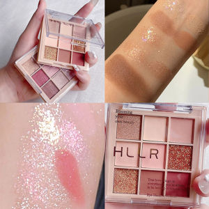 9-color Eye Shadow Earth Color Matte Sequins Eyeshadow Palette Student Makeup