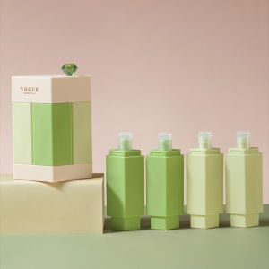 Quivlox Portable Pump Travel Bottle Refillable Press Lotion Shampoo Cosmetic Leakproof Squeeze Container Botol Simpan