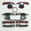 Cover Handle Outer Pintu Mobil Innova Lama 2005 - 2015 Hitam Premium. 