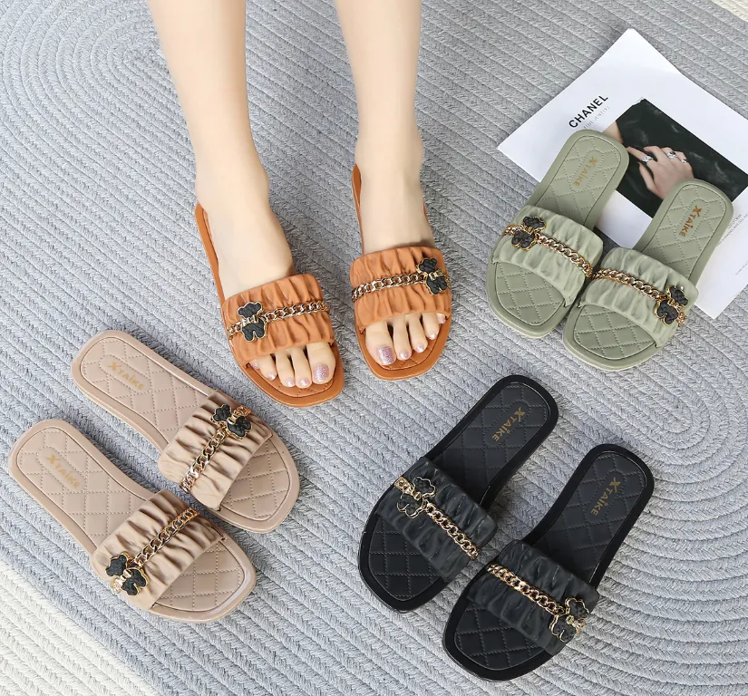 New Design Flat Sandals For Women. Lazada PH