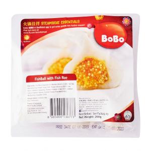 Bobo Fishball with Fish Roe - Frozen