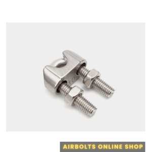 1PC - Stainless Steel 304 Wire Rope Clip / U Type Cable Clamp / U Clamp - AIRBOLTS