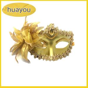 huayou หน้ากากเวนิสประดับเพชรสำหรับปาร์ตี้เต้นรำขนนกดอกไม้ชุดการแสดงเทศกาลเฉลิมฉลองงานแต่งงานหน้ากากผู้หญิงเซ็กซี่สวมหน้ากากคริสต์มาส