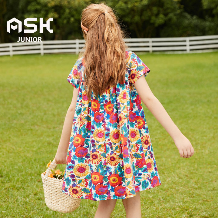 Casual floral dresses for juniors sale