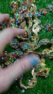 Renda Berlian Kristal Kode BE Per 10 Cm