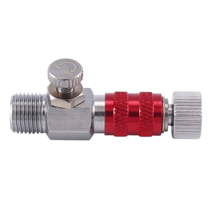 2 Pezzi Raccordo Rapido Per Aerografo - Attacco 1/8'' In Acciaio Inox - Disconnettitore Per Tubo Aria