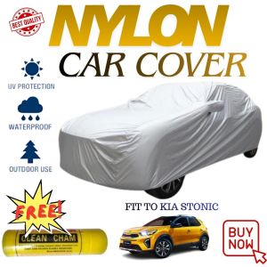 KIA STONIC Waterproof Nylon Car Cover Lightweight For Regular SUV Car Protection With Chamois Towel