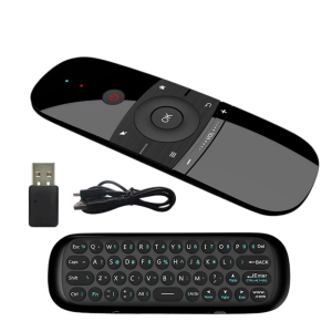 W1 Mouse Wireless Keyboard Remote Control 2.4Ghz Learning 6 Shaft Gyroscope Motion Programming for Projector