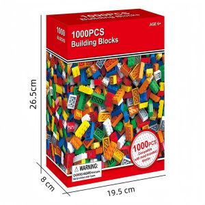 🔥 ขายดี 🔥 บล็อกสำหรับเด็ก บล็อกประกอบของเล่น DIY บล็อกปริศนา 1000 ชิ้นสำหรับการพัฒนาการฝึกอบรมความเข้มข้นและการพัฒนาค