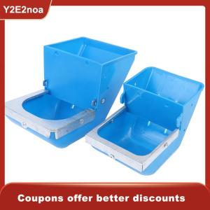 【Y2E2noa】 1PC Rabbit Feed Box Hopper Rabbit Cage Rabbit Anti Pickling Feed Trough