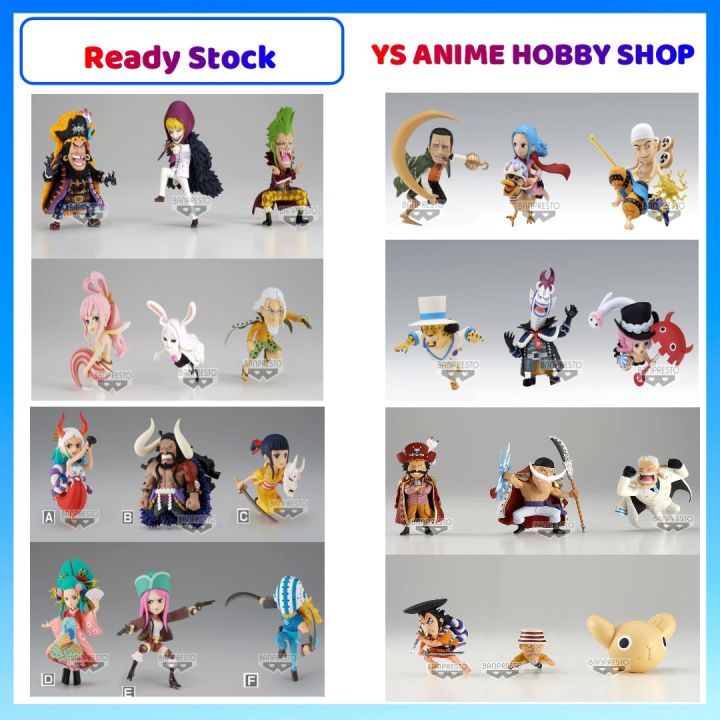 Offer Ready Stock】Bandai Banpresto One Piece WCF WT100 Yamato Edward  Newgate Enel Kaido Oden Roger Kiku Rayleigh Luffy Zoro Blackbeard Corazon  Enel CP9 Moria Crocodile Shibukai wcf action figure