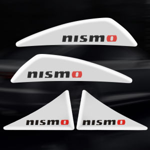 NISSAN Car Door Edge Guard Strip Anti-collision Angle Nismo Rearview Mirror Scratch Prevention Protector Anti-collision Corner Bumper Protective Strip Decoration For Nissan Tiida Sunny QASHQAI J10 J11 MARCH LIVINA TEANA X-TRAI
