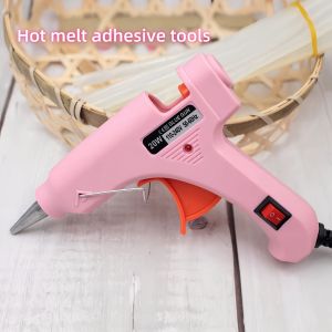 Electric Heating Melt Glue Gun 20Pcs Glue Sticks Fast Pre Heating Gun For Art/Craft/Decora/Repair
