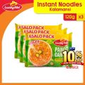 Lucky Me! Pancit Canton Instant Noodles Kalamansi Kasalo Pack 120g x 3. 