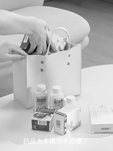 Drawer Pills Organizers PP Materials with Multiple Compartments Portable for Home Use Efficient Management