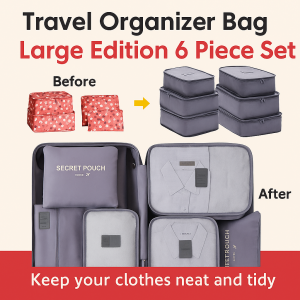 Travel Storage Bag Set Clothes Organizer Large Clothes Storage Bag S