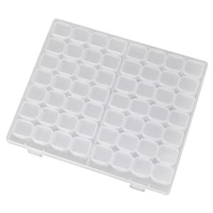 Đa năng rõ ràng lưu trữ đồ trang sức hộp Bông tai nhỏ hộp đồ trang sức tổ chức hoàn hảo cho du lịch nhà và sử dụng chuyên nghiệp