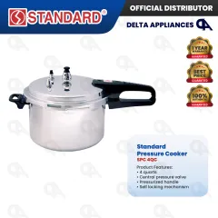 Standard Micromatic Pressure Cooker Original Polished Aluminum Pressure Cooker 4 6 8 10 Quarts SPC MPC 4QC 6QC 8QC 10QC Lazada PH