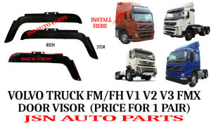 J134S14 DOOR VISOR VOLVO FM/FH V1 V2 V3 FMX PRICE FOR 1PAIR 2PCS