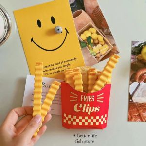 Refrigerator magnetic fries sealing clip cute snack sealing clip food sealing clip food moistureproof sealing small clip